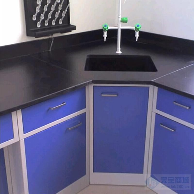 欧莱博 钢木转角台