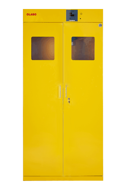 全钢型三瓶存储气瓶柜